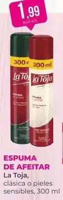 SPAR Gran Canaria La toja - espuma de afeitar oferta