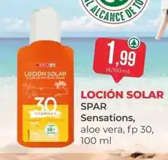 SPAR Gran Canaria Spar - locion solar oferta