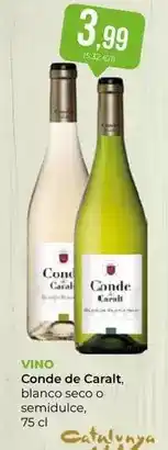 SPAR Gran Canaria Conde de caralt - vino oferta