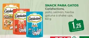 SPAR Gran Canaria Catisfactions - snack para gatos oferta