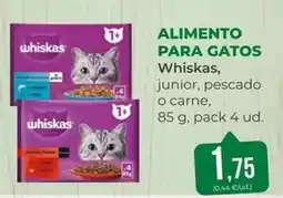 SPAR Gran Canaria Whiskas - alimento para gatos oferta