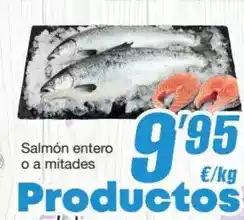 Economy Cash Salmón entero o a mitades oferta