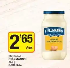 Economy Cash Hellmann's - mayonesa oferta