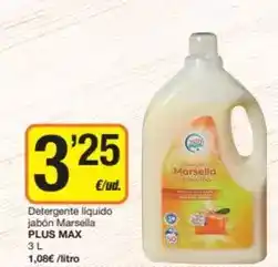 Economy Cash Plus - detergente liquido jabon marsella oferta