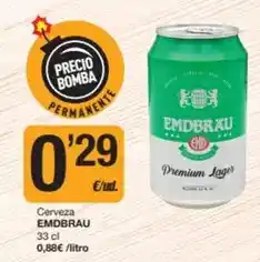 Economy Cash Emdbrau - cerveza oferta