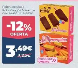 La Sirena Cacaolat - polo o polo mango i maracuia oferta