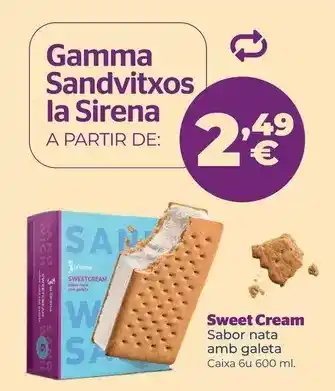La sirena - sweet cream