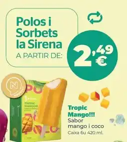 La Sirena La sirena - sabor mango i coco oferta