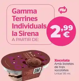 La Sirena Tres - xocolata oferta