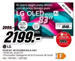 MediaMarkt Lg - oled 83 4k oled83c54la.aeu oferta