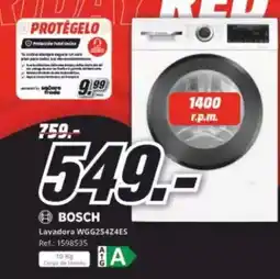 MediaMarkt BOSCH Lavadora WGG25424ES oferta