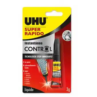Uhu - pegamento instantaneo control súper rápido