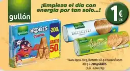 Spar La Palma Gullón - maria ligera 200 g, butterfly o hookies tuestis oferta