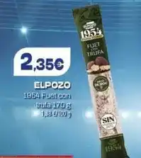 Spar La Palma Elpozo - 1954 fuet con trufa oferta