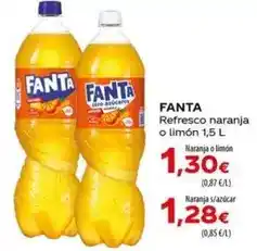 Spar La Palma Fanta - refresco naranja o limon oferta