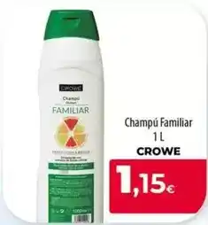 Spar La Palma Crowe - champú familiar oferta