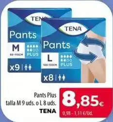 Spar La Palma Tena - pants plus talla m o l oferta