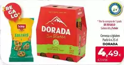 Spar La Palma Dorada - cerveza s/ gluten oferta