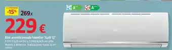 Aire acondicionado inverter gutt 12