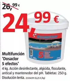 Bauhaus Dosaclor - multifunción 5 efectos oferta
