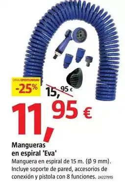Bauhaus Manguera en espiral eva oferta