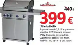 Bauhaus Grillstar - atlanta ii 450 oferta