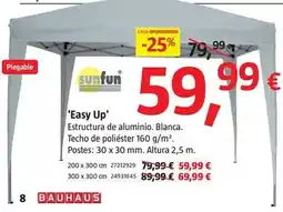 Bauhaus Sunfun - easy up oferta