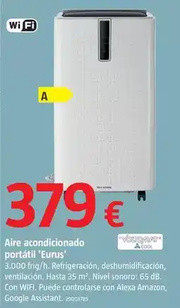 Bauhaus Voltomat - aire acondicionado portatil eurus oferta