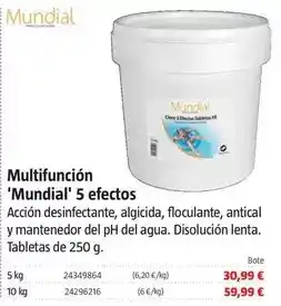 Bauhaus Mundial - multifuncion 5 efectos oferta