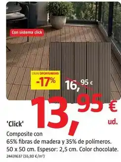 Bauhaus Click oferta