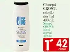 Supermercados Bip Bip Crowe - champú cabello normal oferta