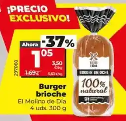 Dia El molino de dia - burger brioche oferta