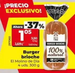 Dia El molino de dia - burger brioche oferta