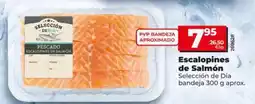 Dia Seleccion de dia - escalopines de salmon oferta