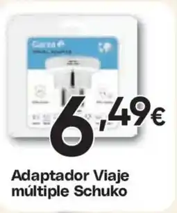 Hiper FROIZ Adaptador Viaje múltiple Schuko oferta