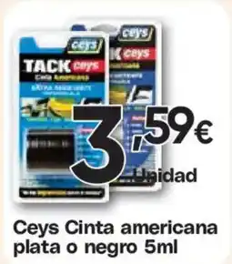 Hiper FROIZ CEYS Cinta americana plata o negro oferta
