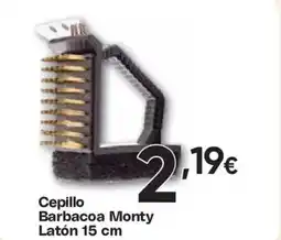 Hiper FROIZ Cepillo Barbacoa Monty Latón oferta
