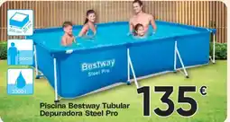 Hiper FROIZ BESTWAY Piscina Tubular Depuradora Steel Pro oferta