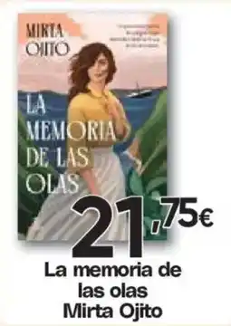 Hiper FROIZ La memoria de las olas Mirta Ojito oferta
