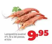 Alimerka Austral - langostino oferta