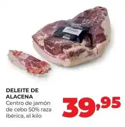 Alimerka Deleite de alacena - centro de jamon de cebo 50% raza iberica oferta