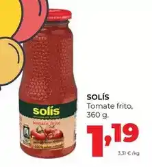 Alimerka Solís - tomate frito oferta