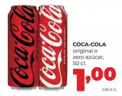 Alimerka Coca-cola - original o zero azucar oferta