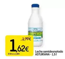 Dialprix La asturiana - leche semidesnatada oferta