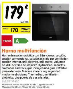 Obramat TEKA Horno multifunción oferta