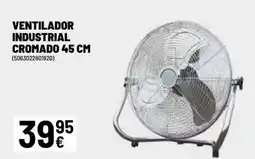Brico Depôt Ventilador industrial cromado 45 cm oferta