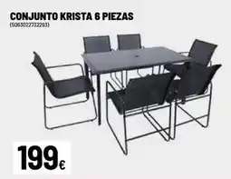 Brico Depôt Conjunto krista 6 piezas oferta