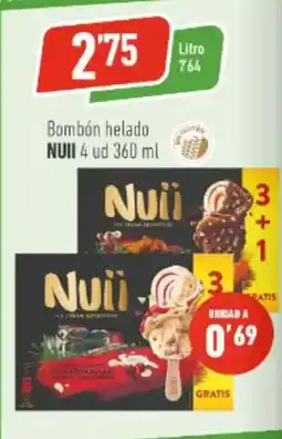 Supermercados Deza Nuii - bombón helado oferta