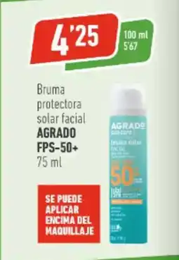 Supermercados Deza Agrado - protector solar facial fps-50+ oferta
