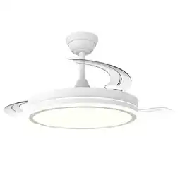 BricoCentro Ventilador techo night evo 30w 6600l - blanco oferta